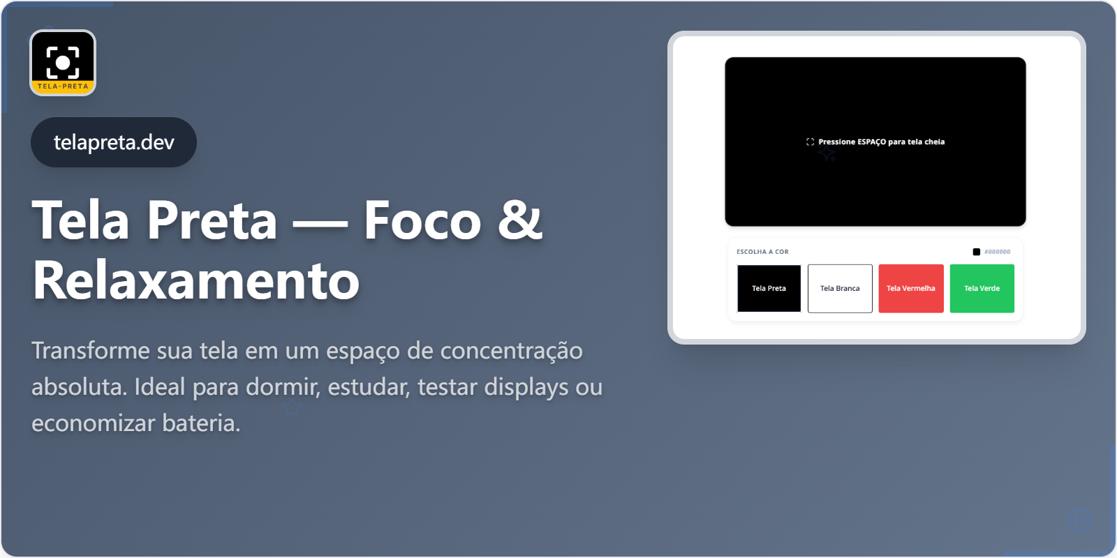 Tela Preta - Product Image